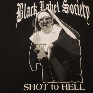 Vintage Black Label Society Shot to hell T-shirt